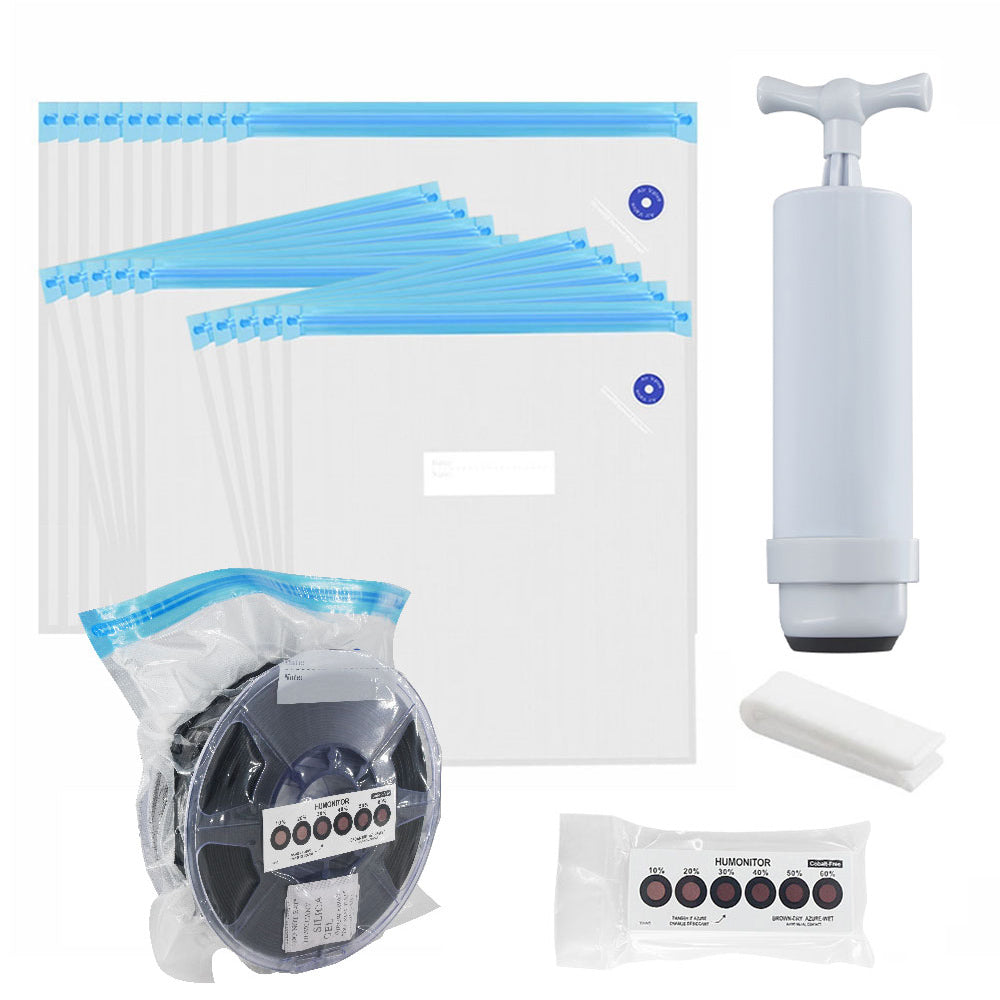 Kit Bolsas Almacenamiento Al Vacío Para Filamentos Para Impresora 3D