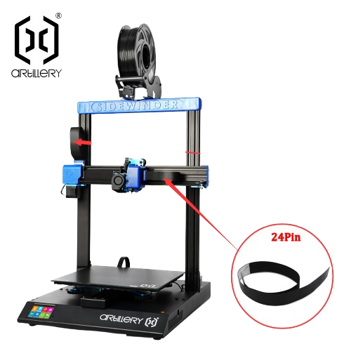 Cable Plano Flexible Artillery Sidewinder X2 Eje X