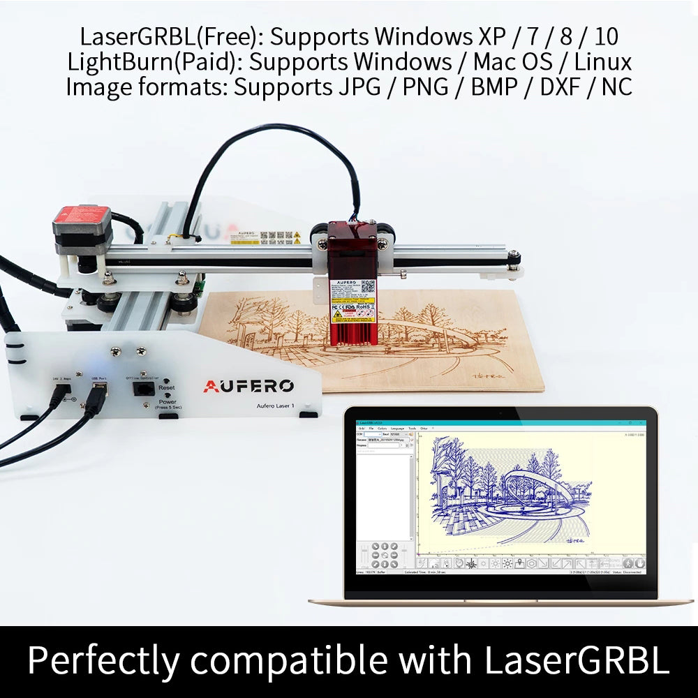 Aufero 1 Láser CNC 10W