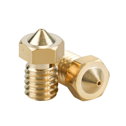 Boquilla Para Impresora 3D V6 Bronce Diámetro 2.85mm - Pack x5