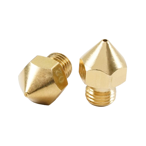 Boquilla Para Impresora 3D MK2 Bronce Pack x5