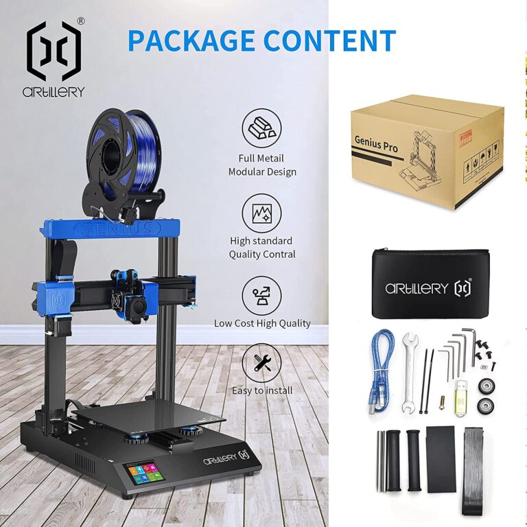 Artillery Genius PRO incluye kit de barras