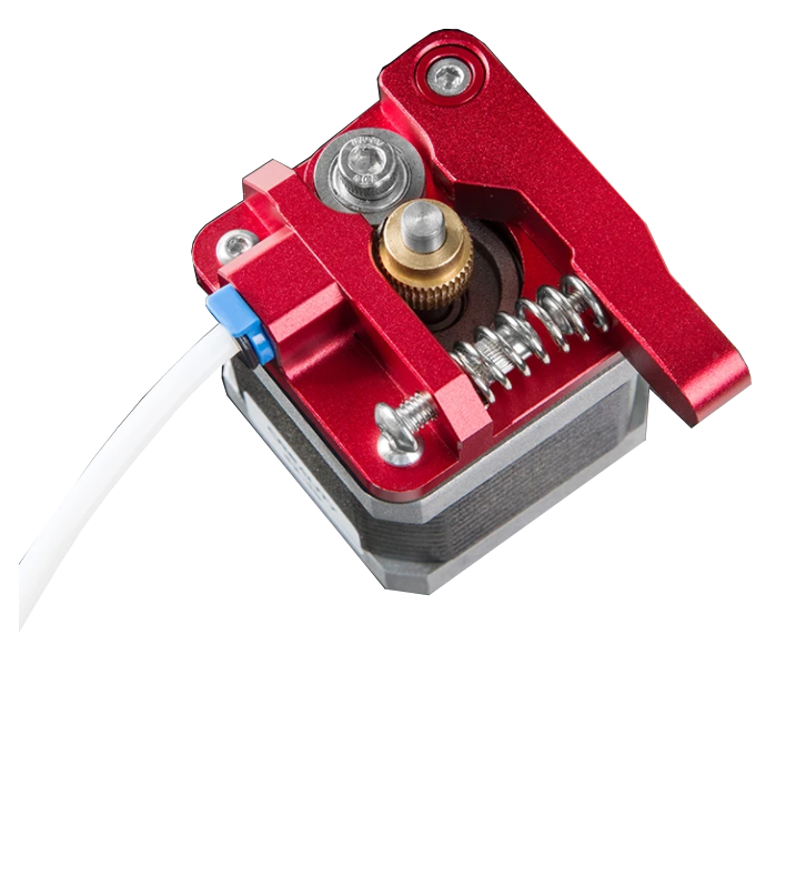 Extrusor metálico MK8 Color: rojo